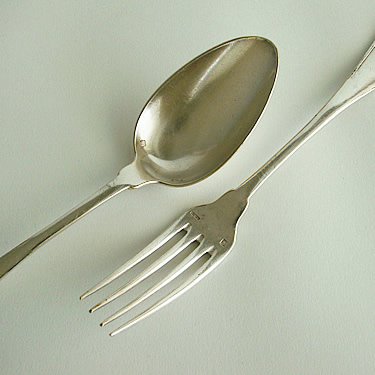 19世紀フランスのスプーン・フォーク